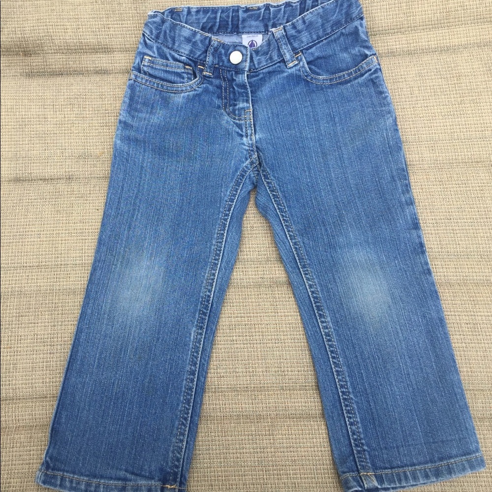 Petit Bateau Blue Jeans Denim 2T